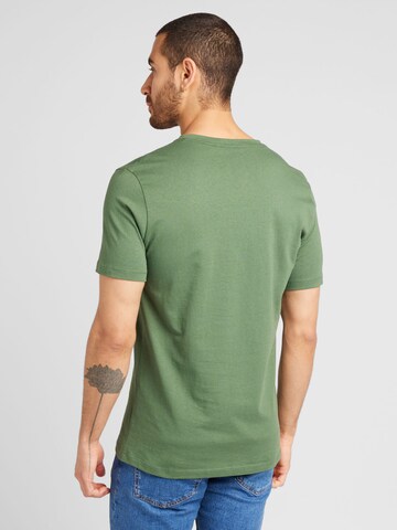 BOSS Тениска 'Tales' в зелено