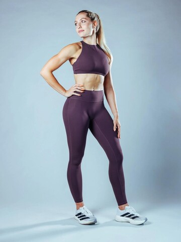 Lifters Skinny Leggings 'Perform Sport Leggings' in Purple: front