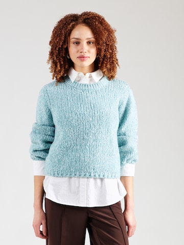 MORE & MORE Sweater in Blue: front