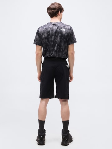 THE NORTH FACE - Regular Calças outdoor 'EXPLORATION' em preto