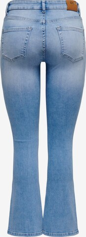 ONLY Flared Jeans 'BLUSH' in Blau