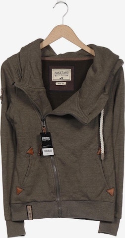 naketano Sweatshirt & Zip-Up Hoodie in XS in Brown: front