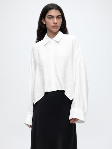 DRYKORN Blouse 'OSHIA' in Wit: voorkant