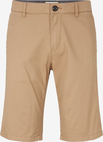 TOM TAILOR Shorts in Beige: predná strana