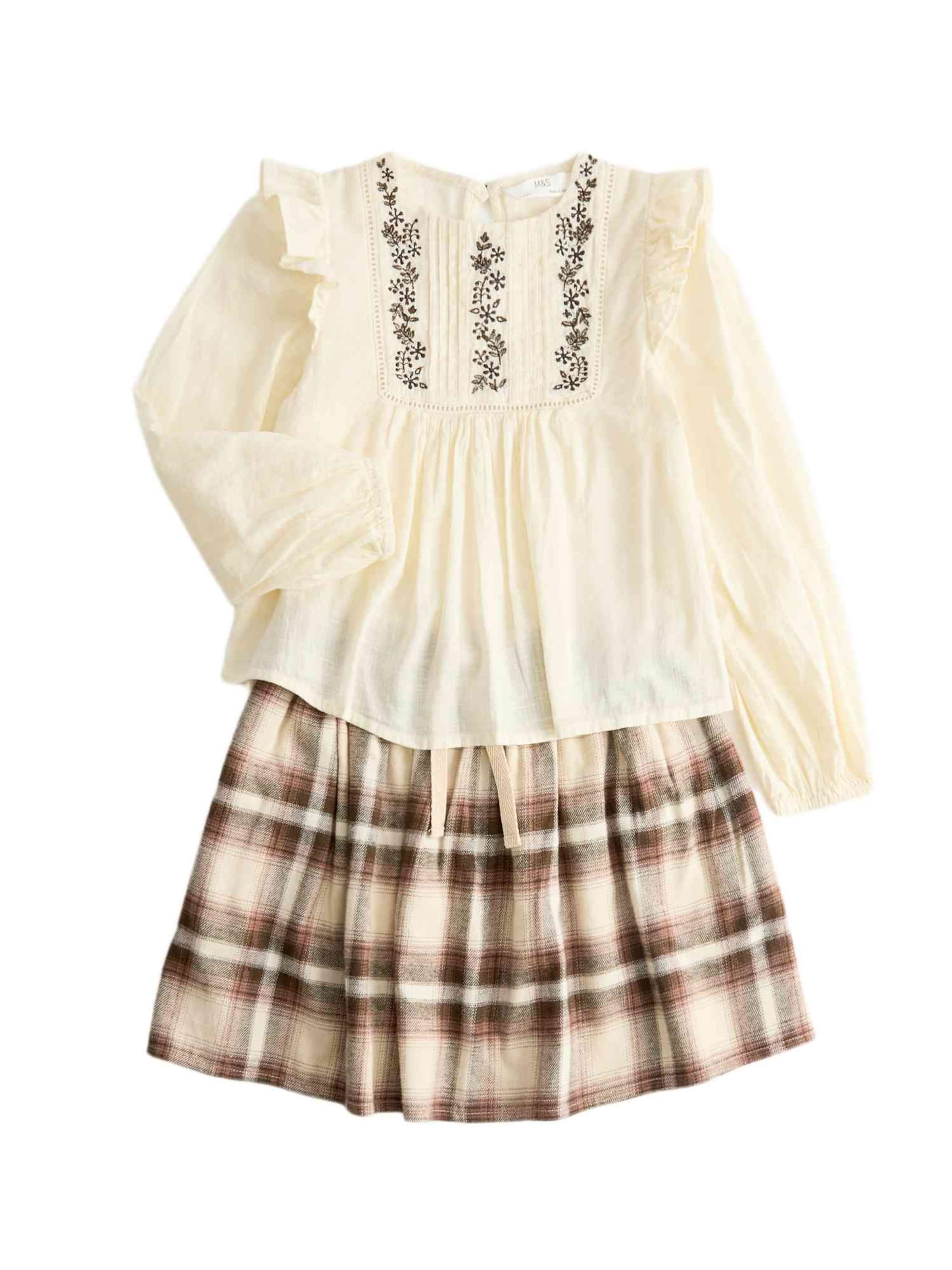 Marks & Spencer Set in Bruin: voorkant