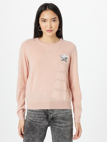 VERO MODA Pullover 'Tree' i orange: forside