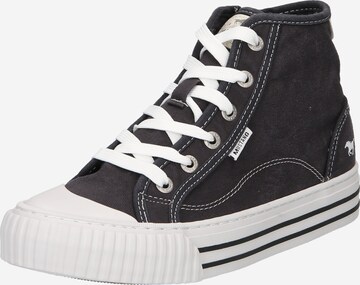 MUSTANG Sneaker high i sort: forside