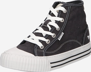 MUSTANG High-Top Sneakers in Black: front