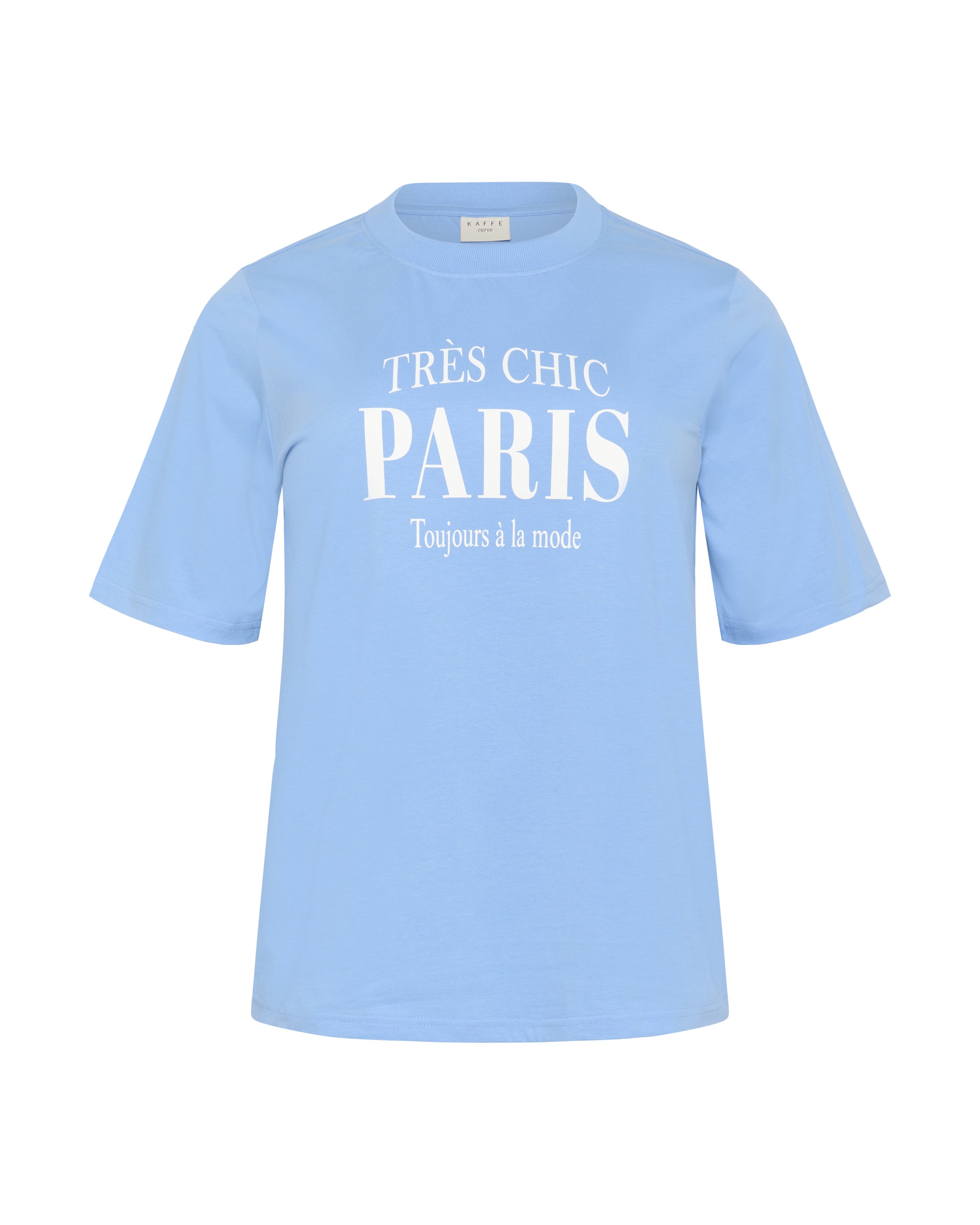 KAFFE CURVE Shirt 'KCfrey' in Blue: front