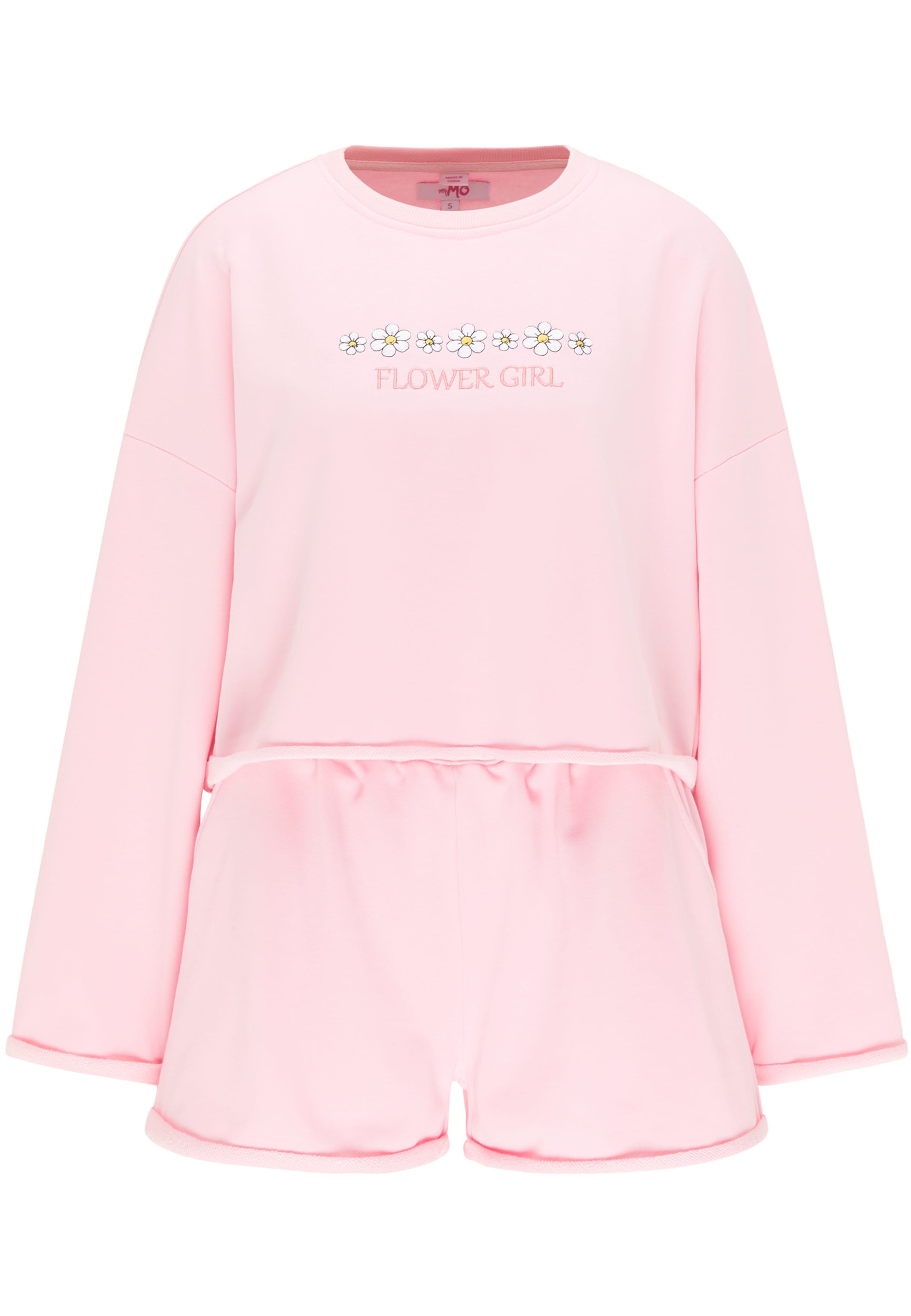 MYMO Φόρμα για το σπίτι σε ροζ: μπροστά