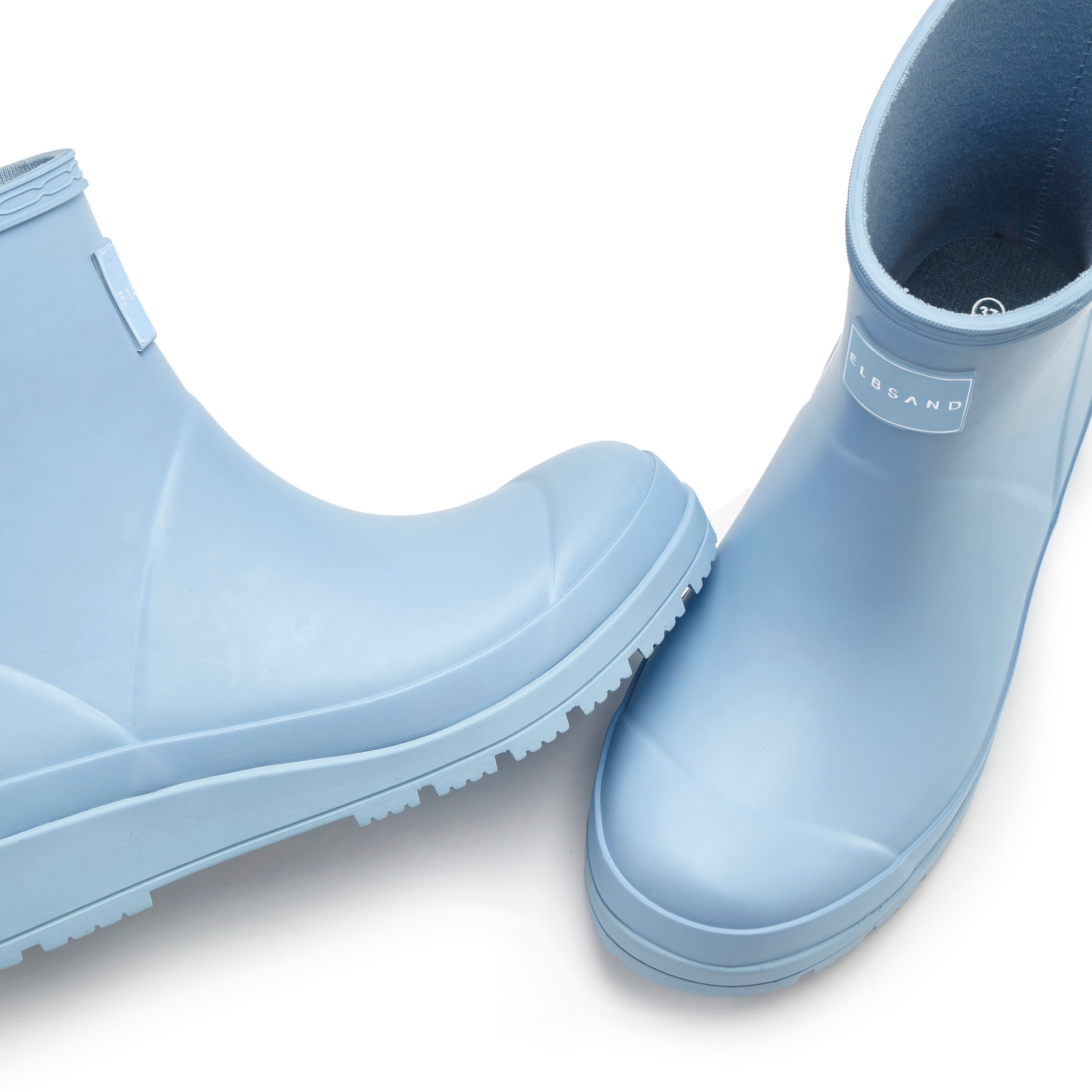 Elbsand Gummistiefelette in Blau