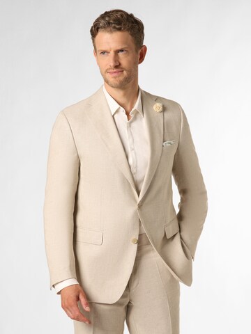 CARL GROSS Regular Fit Sakko 'Tannon-G' in Beige: predná strana