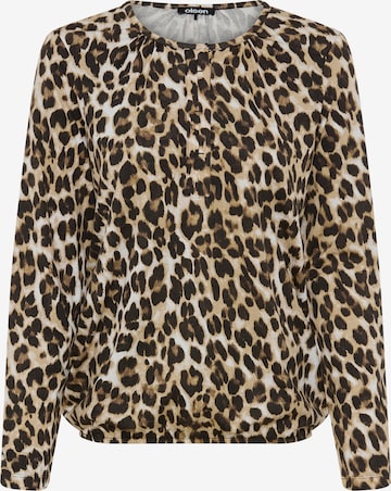 Olsen Shirt 'Hannah' in Braun: Vorderseite