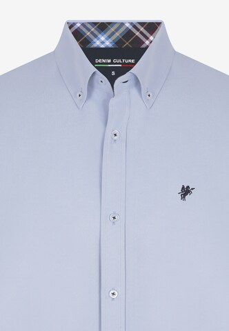 DENIM CULTURE - Ajuste regular Camisa 'Abel' en azul