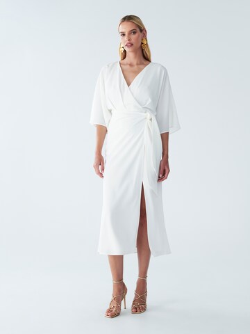 BWLDR - Vestido 'Thais' em branco: frente