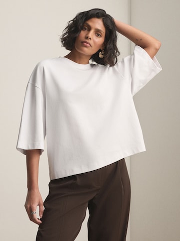 T-shirt 'N. Premium' Next en blanc : devant