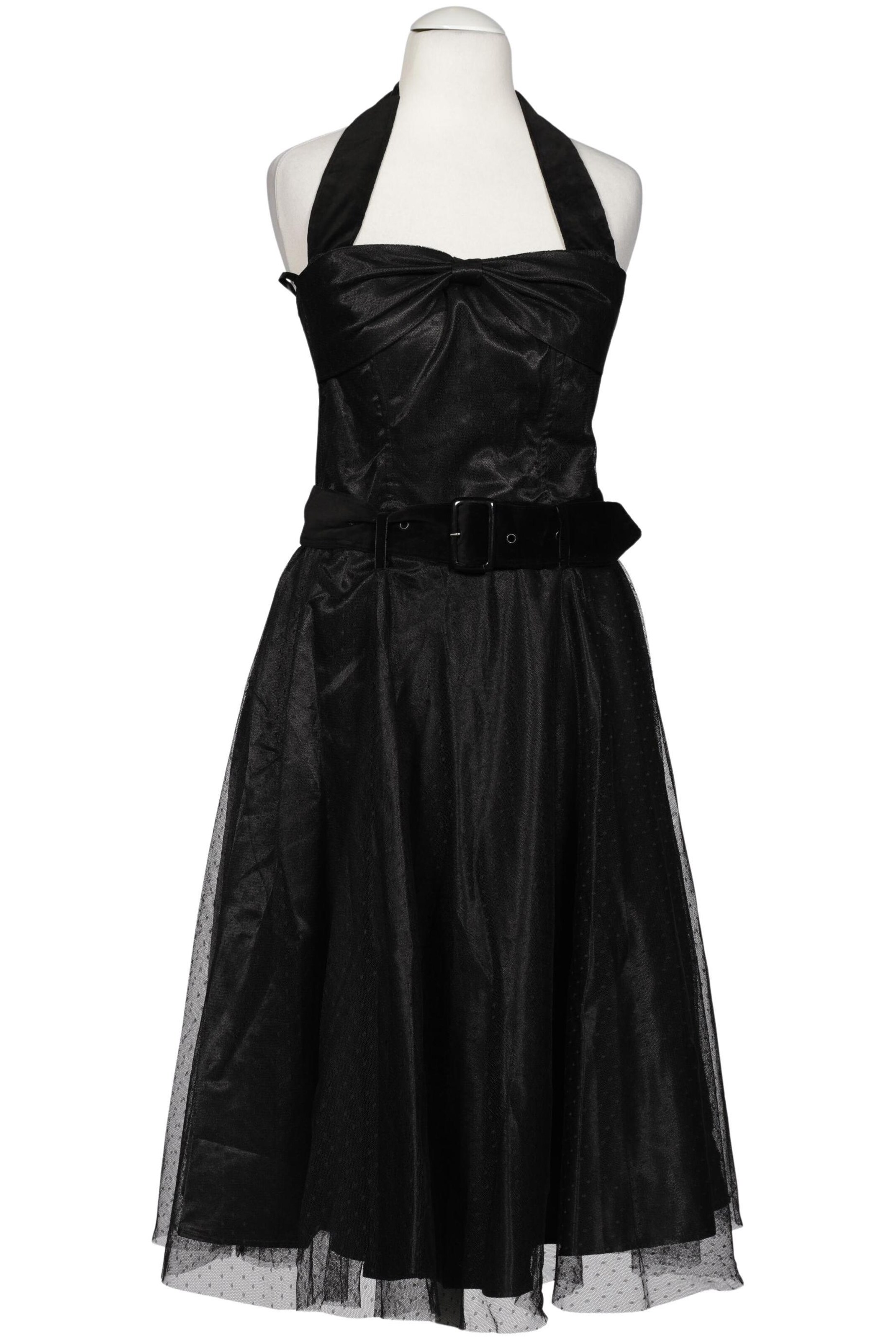 Hell Bunny Dress in S in Black: front