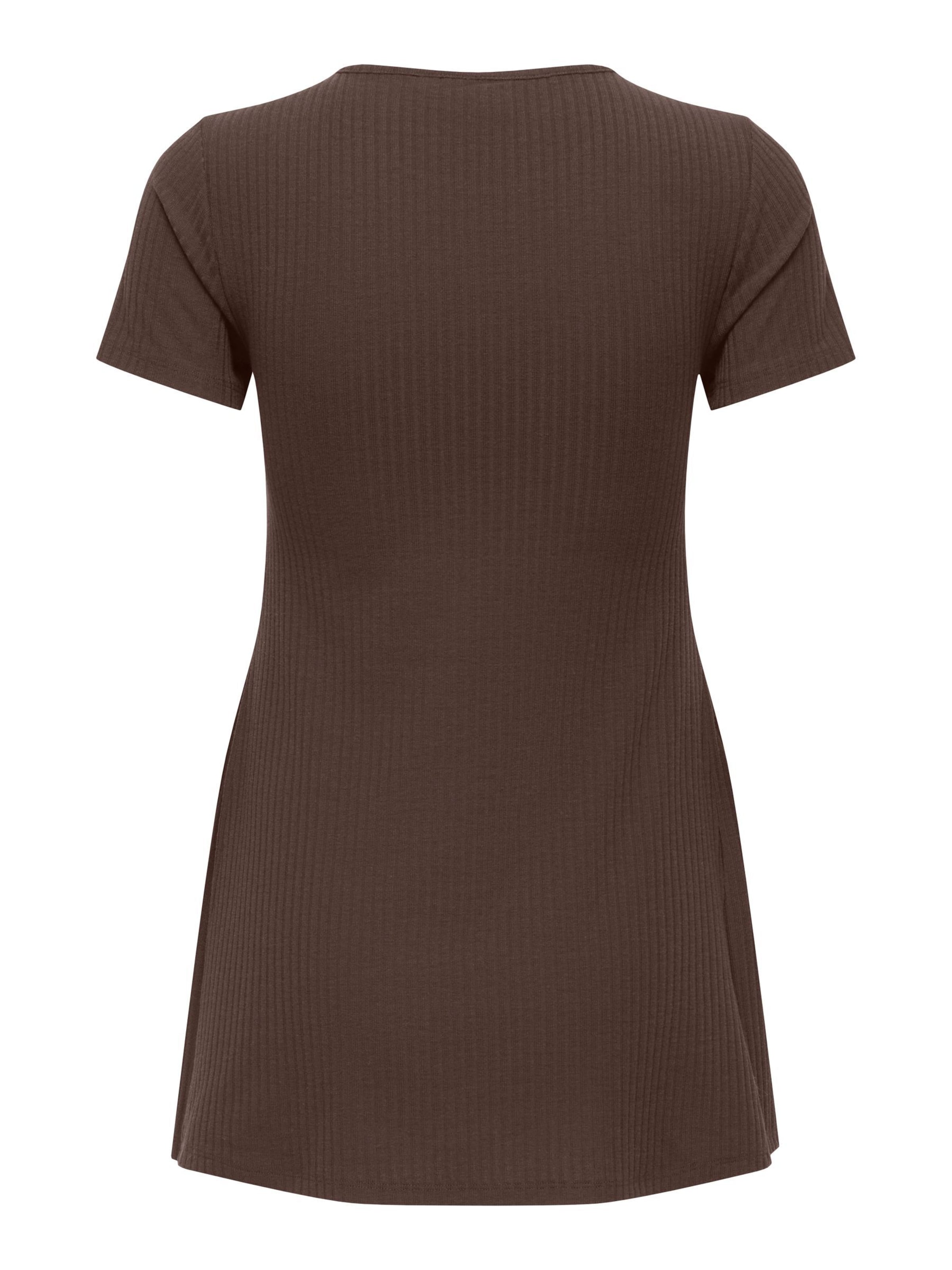 Only Maternity - Camiseta 'OLMMalaya' en marrón