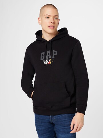 GAP - Sudadera en negro: frente