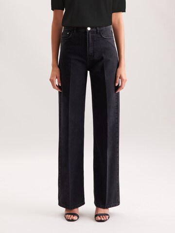 Loosefit Jean SEIDENSTICKER en gris : devant