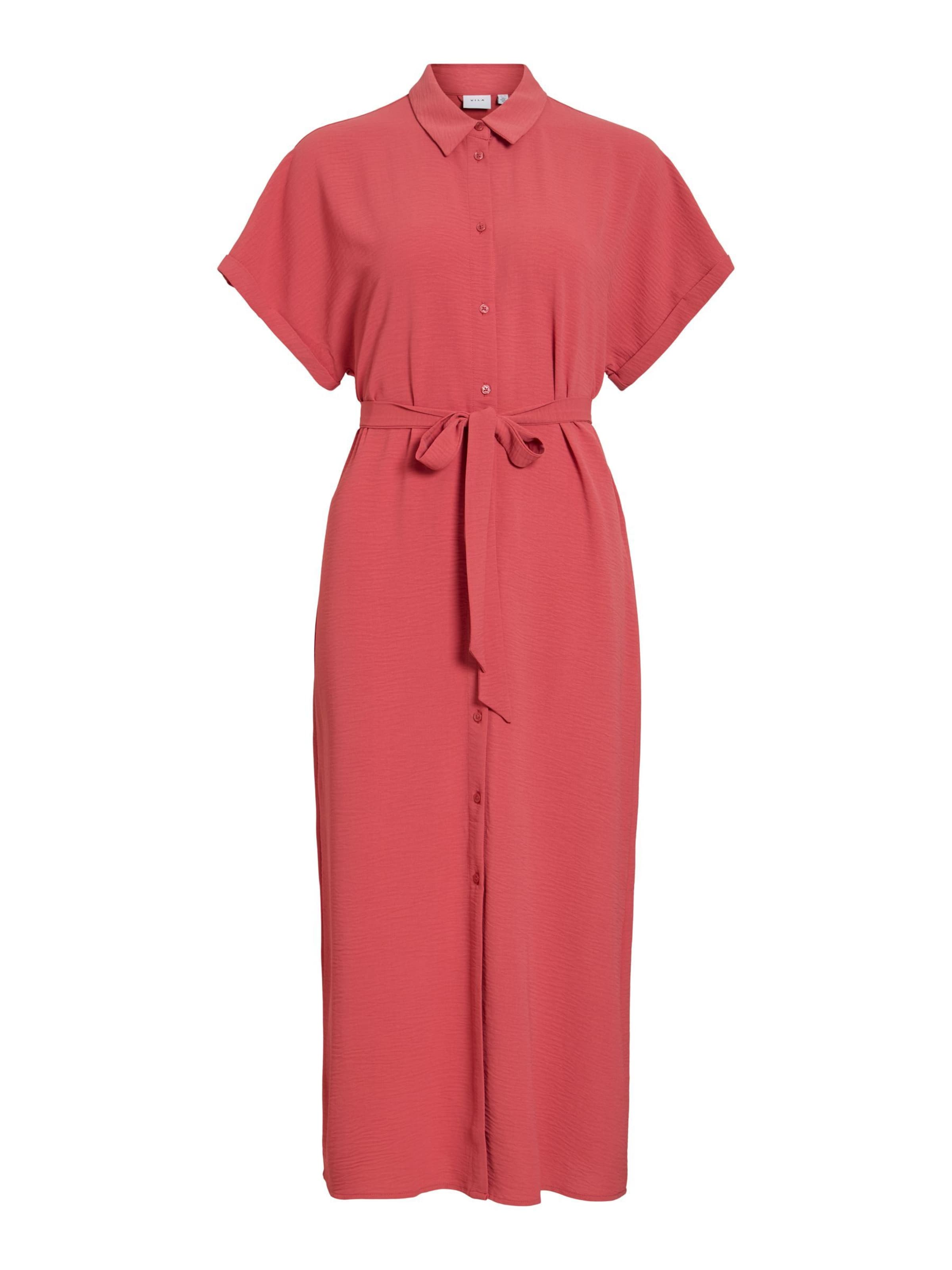 VILA Blousejurk 'VIJaylo' in Rood: voorkant