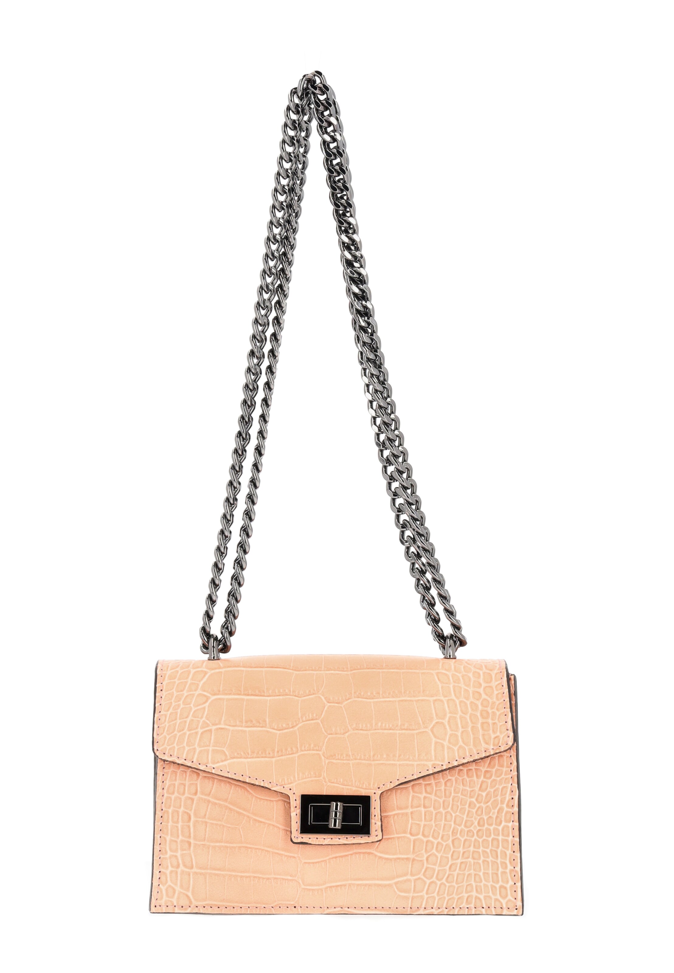 Sac à bandoulière faina en beige : devant