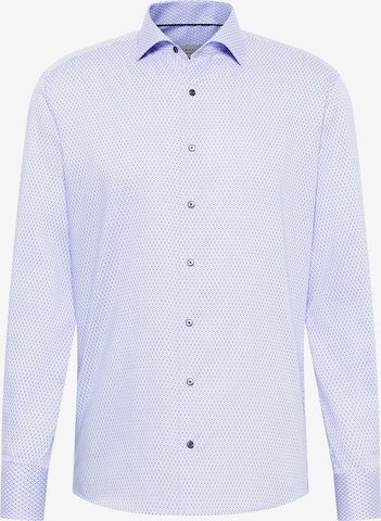 ETERNA Regular fit Business Shirt in Blue: front