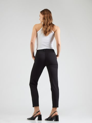 FREEMAN T. PORTER Úzky strih Chino nohavice - Čierna