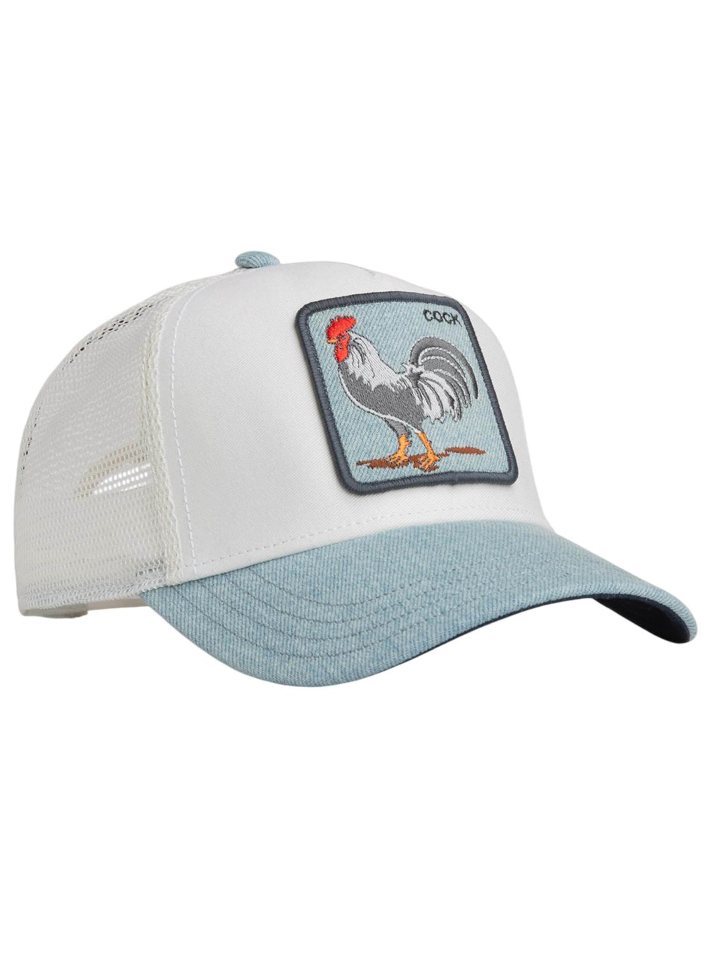 GOORIN Bros. Cap 'Denim Rooster'‌‌ in Blau