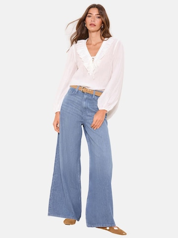 Lipsy Блузка в Белый: спереди