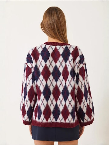 Pull-over 'Pullover' Bianco Lucci en rouge