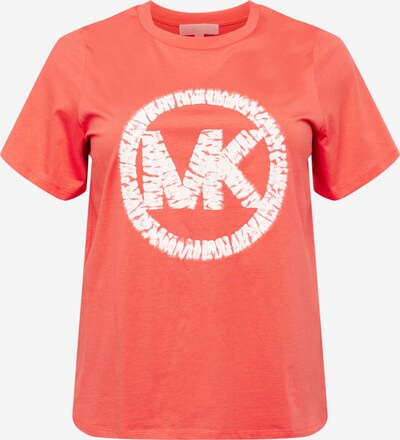 Michael Kors Plus T-Shirt in melone / weiß, Produktansicht