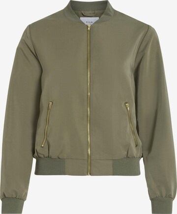 Vila Petite Between-Season Jacket in Green: front