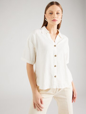 b.young Blouse 'FALAKKA' in Wit: voorkant