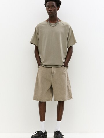 T-Shirt Pull&Bear en vert