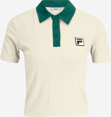 FILA Poloshirt 'LOOKNOW' in Weiß: predná strana