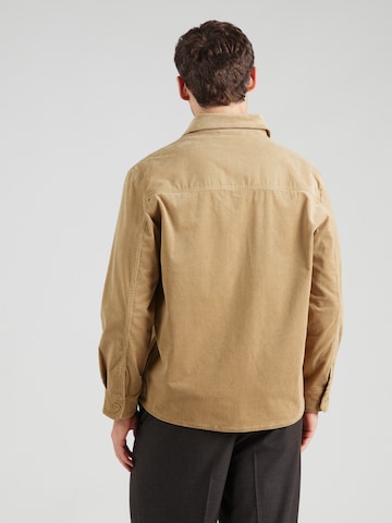 Karl LagerfeldRegular Fit Košulja - bež boja: stražnji dio