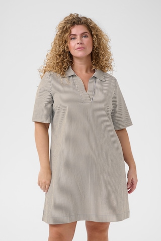 Robe 'Nana' KAFFE CURVE en beige : devant