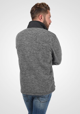 INDICODE JEANS Fleece Jacket 'Wilton' in Grey