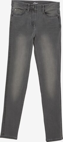 s.Oliver Skinny Jeans in Grau: predná strana