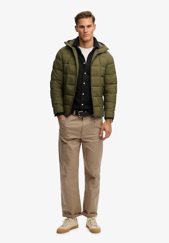 Veste mi-saison Superdry & Co en vert