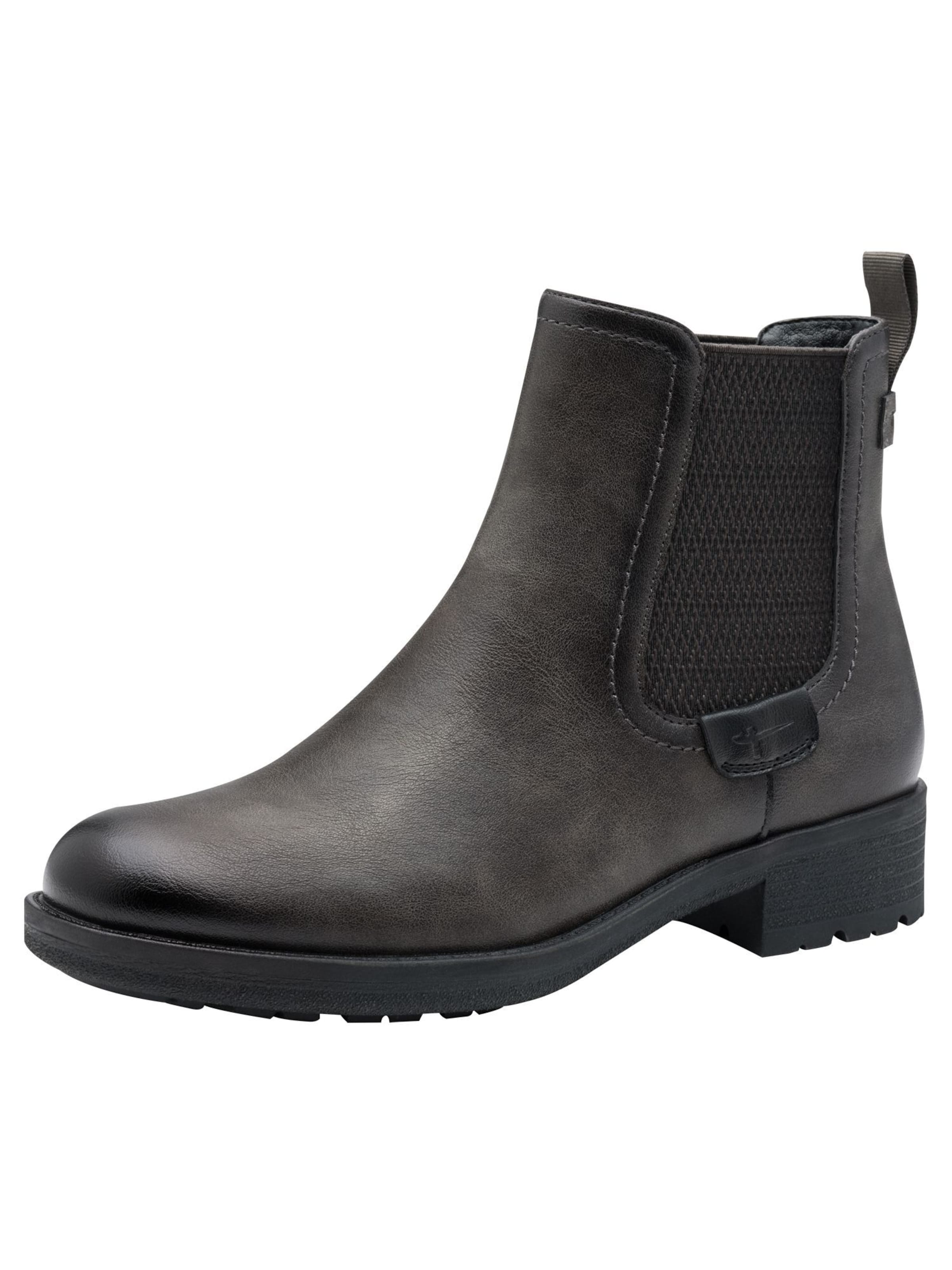 Tamaris Chelsea Boots i grå: forside