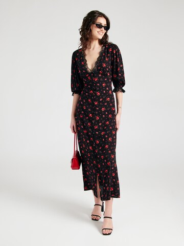 Miss Selfridge Μπλουζοφόρεμα σε μαύρο