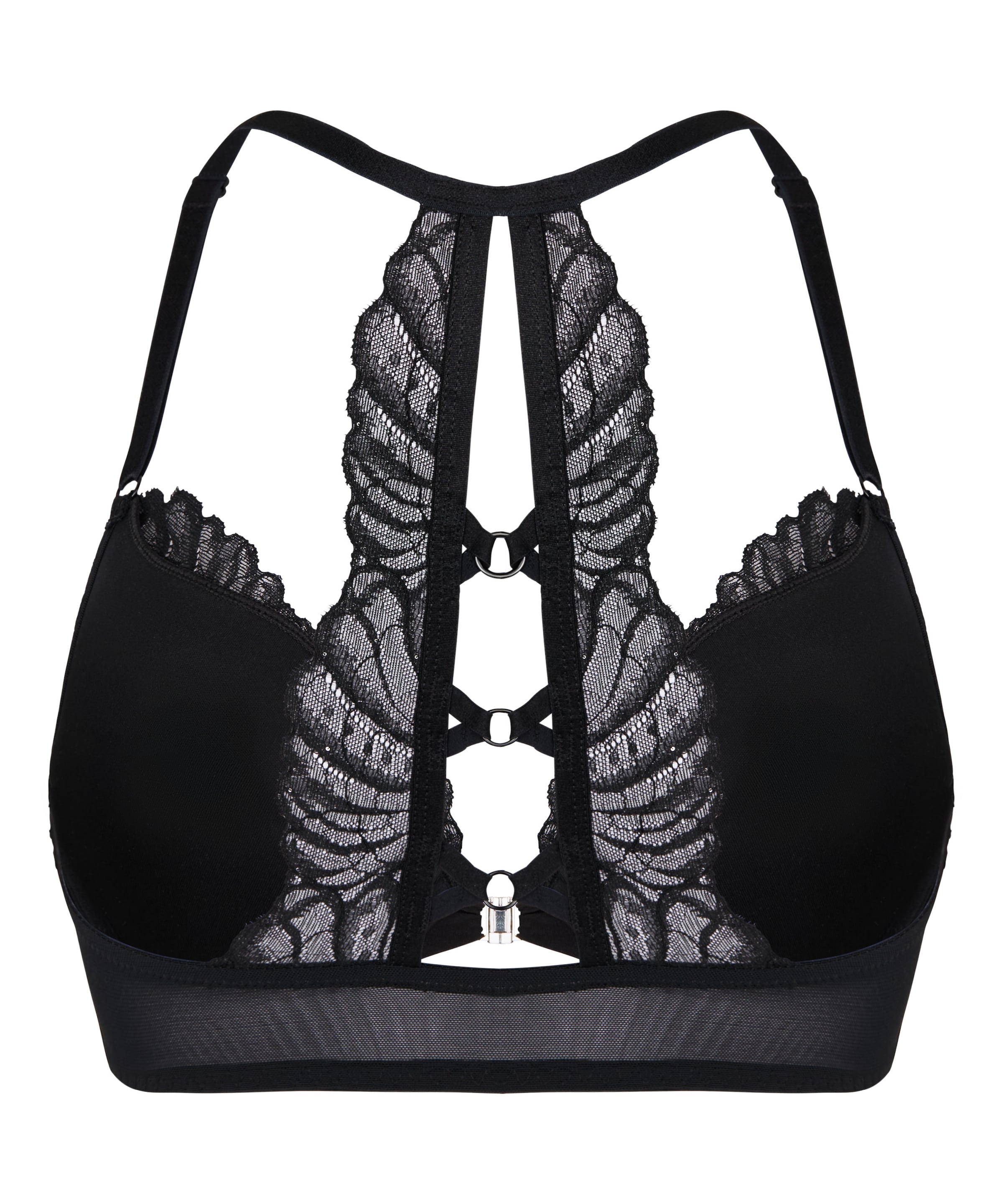 Hunkemöller Push-up Bra 'Erica' in Black