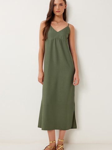 Happiness İstanbul - Vestido de verano en verde: frente