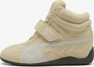PUMA High-Top Sneakers in Yellow: front