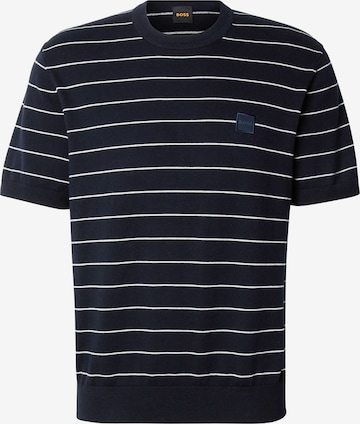 BOSS Свитер 'Kanacho' в Синий: спереди