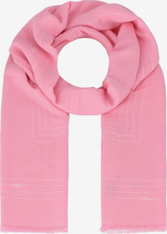 HUGO Wrap 'Aliyah ' in Pink: front