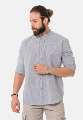 CIPO & BAXX Regular fit Button Up Shirt in Grey