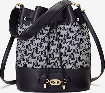 Borsa a sacco 'ANDIE' di Lauren Ralph Lauren in blu: frontale